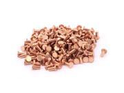 200 Pcs 5 64 Diameter 5 32 Long Flat Head Bolts Copper Solid Rivets Fasteners