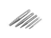 5 in 1 Broken Damaged Bolts Screw Studs Extractor Remover Set 3mm 18mm