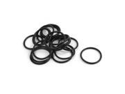 Unique Bargains 20 Pcs 23.6mm Outer Dia 1.8mm Cross Section Rubber Sealing Oil Filter O Rings