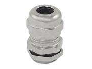 Unique Bargains M12 12mm Thread OD Cable Gland Connector 3.0 6.5mm w Locknut