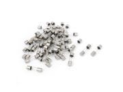AC 250V 0.5A 5mm x 20mm Quick Fast Blow Acting Type Glass Tube Fuses 50PCS