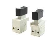 Unique Bargains 2Pcs FA2 4 2W Power Tool Momentary Button Switch DPST AC250V 4A