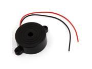 Unique Bargains DC 3 24V Industrial Wired Electronic Alarm Buzzer Black