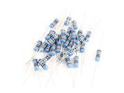 Unique Bargains 30 Pcs Axial Lead Through Hole 1W 1% 300K Ohm Metal Film Resistor