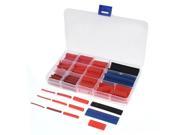 Unique Bargains 270pcs Polyolefin 2 1 Heat Shrink Tubing Cable Wire Wrap Sleeve 12 Assorted Size
