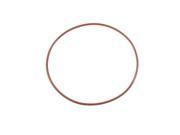 Unique Bargains 135mm OD 3mm Thickness Red Silicone O Ring Oil Seal Gasket