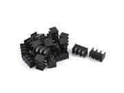 20 Pieces 7.62mm Pitch PCB Screw Terminal Block 300V 10A for 14 22AWG Wire