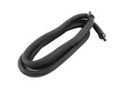 Unique Bargains Aquarium 9mm Diameter Rubber Tube Air Curtain Bubble Diffuser Black