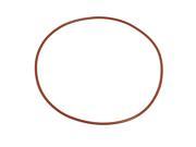 Unique Bargains Red Silicone O Ring Oil Seal Gaskets 140mm x 135mm x 2.5mm