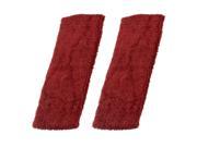 Unique Bargains Dark Red Elastic Fabric Headband for Holding Fringe Bang Hair 2 Pcs