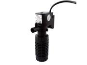 Aquarium Cleaning 400L H 4W UK Plug Underwater Pump Filter w Outlet Tube