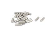 4mmx12mm 304 Stainless Steel Parallel Dowel Pins Fastener Elements 20pcs