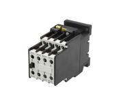 127V 50Hz Coil 5.2A 3 Pole 2NO 2NC 35mm Mounting Rail AC Contactor
