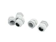 Unique Bargains 5pcs 16 21mm Wire Waterproof Locknut Stuffing Cable Gland Connector PG25
