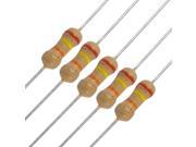 Unique Bargains 100 x Resistors 24K ohm OHMS 1 4W 250V 5% Carbon Film