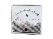 Unique Bargains DH 80 2.5 Accuracy DC 0 5V Analog Voltage Panel Mounted Meter Voltmeter
