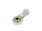 Unique Bargains PHSA6 6mm Dia Metal Female Connector Articulated Rod End Bearing Silver Tone