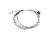 Unique Bargains Spring Sleeve Temp Probe Thermocouple K Type 0 600 Degree Celsius 6.5Ft 2M
