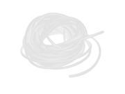 Unique Bargains White Protective Heat Resistant Sleeve Sleeving 3mm x 10m for Cable Wire