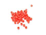 Unique Bargains Red Micro Tactile Pushbutton Cap Tact Button Covers Keycaps Protector 55 Pcs