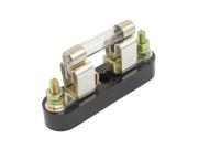 0.5A 250Volt Circuit Protect Boat Glass Fast Blow Tube Fuses 8x37mm w Base