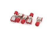 AC 250V 2A 120V 5A 3 Pin SPDT Momentary Tactile Tact Pushbutton Switch 5pcs
