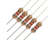 Unique Bargains 100 x Resistors 820 ohm OHMS 1 4W 250V 5% Carbon Film