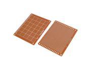 2pcs 9cmx7cm Single Side DIY Universal Prototype PCB Circuit Board Breadboard