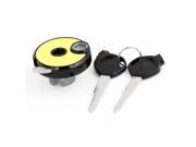 Unique Bargains Motorcycle Motorbike Lock Off On 2 Position Ignition Switch Yellow Green w Keys