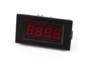 Unique Bargains DC 50V 3 1 2 Digits Red LED Waterproof Voltmeter Wire Leads