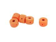 Orange 5mm Hole Dia Screwdriver Bit Magnetizer Demagnetizer Ring 5 Pcs