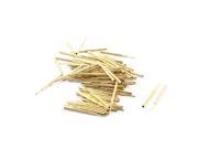 Unique Bargains 100 x P160 3W 0.6x0.6mm Tip 30mm Test Probes Pin Receptacle for PCB Board