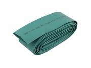 35mm Dia 5M 16Ft Long Heat Shrink Tubing Tube Electric Wire Wrap Sleeve Green