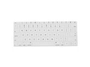 Laptop Rubber Protective Shell Keyboard Skin Cover White for MacBook 12