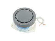 AC 220V Plastic Shell 2 Wired Beep Alarm Electronic Buzzer 88dB