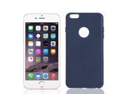 Soft Silicone Skin Case Cover Protector Dark Blue for iPhone 6 Plus 5.5