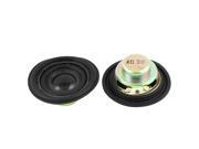 Unique Bargains 2Pcs 4 Ohm 3W 50mm Dia Metal Shell Internal Magnet Speakers Horn