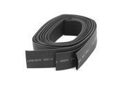 Unique Bargains Heat Shrinkable Tube Shrink Tubing Wire Wrap Sleeve 1.49M 4.9Ft Black 3pcs