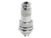 Unique Bargains 250V 7A 4 Pin Electrical Deck Aviation Connector Adapter