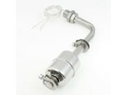 Unique Bargains Liquid Water Level Stainless Steel Right Angle Floating Switch 18cm Long