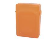 Unique Bargains 2.5 inch Portable HDD Store Tank Box Case Sata Hard Drive Orange