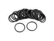 Unique Bargains 30 x Mechanical O Rings Oil Seal Sealing Washers Black 47mm x 40mm x 3.5mm