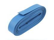 Unique Bargains Blue 14mm Dia Polyolefin 2 1 Heat Shrink Tubing Wire Wrap Cable Sleeve 6M 20Ft