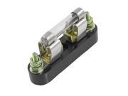 2A 250V Circuit Protection Boat Glass Fast Blow Tube Fuses 8 x 37mm w Base