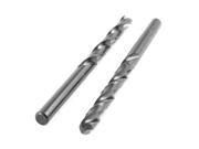 Unique Bargains 2pcs 5.5mm Shank Micro High Speed Steel HSS Spiral Auger Twist Drill Bit Tool