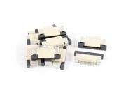10Pcs Bottom Connect 12Pin 0.5mm Pitch FFC FPC Ribbon Sockets Connector