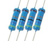 Unique Bargains Unique Bargains 470K Ohm 2W Watt 1% Axial Metal Film Resistor x200pcs