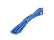 Unique Bargains Ratio 2 1 2M 4.0mm Dia. Heat Shrinkable Tube Shrinking Tubing Blue