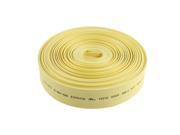 Unique Bargains Yellow Polyolefin 16mm Dia 2 1 Heat Shrink Tubing Tube Insulating Cover 39Ft