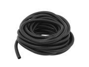 Unique Bargains 12M 40Ft 10mm Black PVC Flexible Corrugated Tubing Hose Cable Sprial Pipe